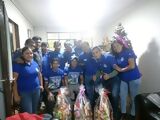 Notre équipe célébrant Noël, Cuzco